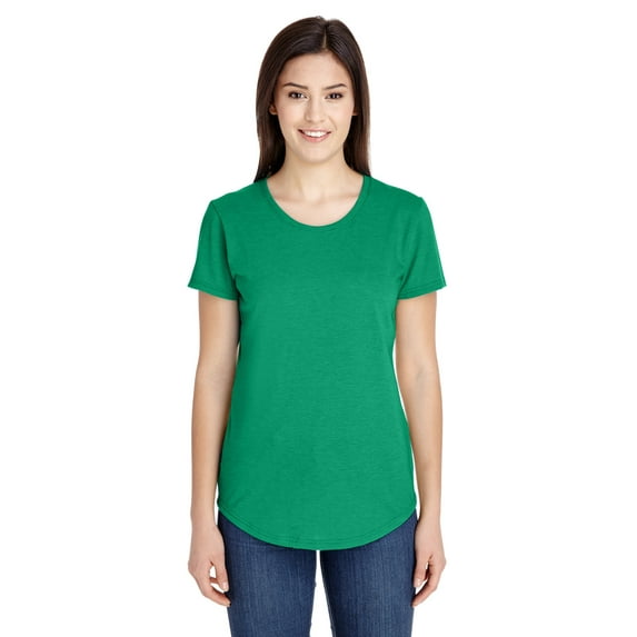 Womens Triblend Scoop Neck T-Shirt