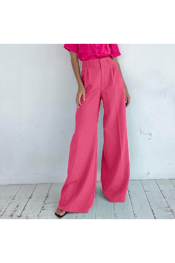 Womens Trousers Casual Pants for Women Red Trousers for Women Womens Comfy Pants Womens Trousers High Waisted Fall Pants for Women 2025