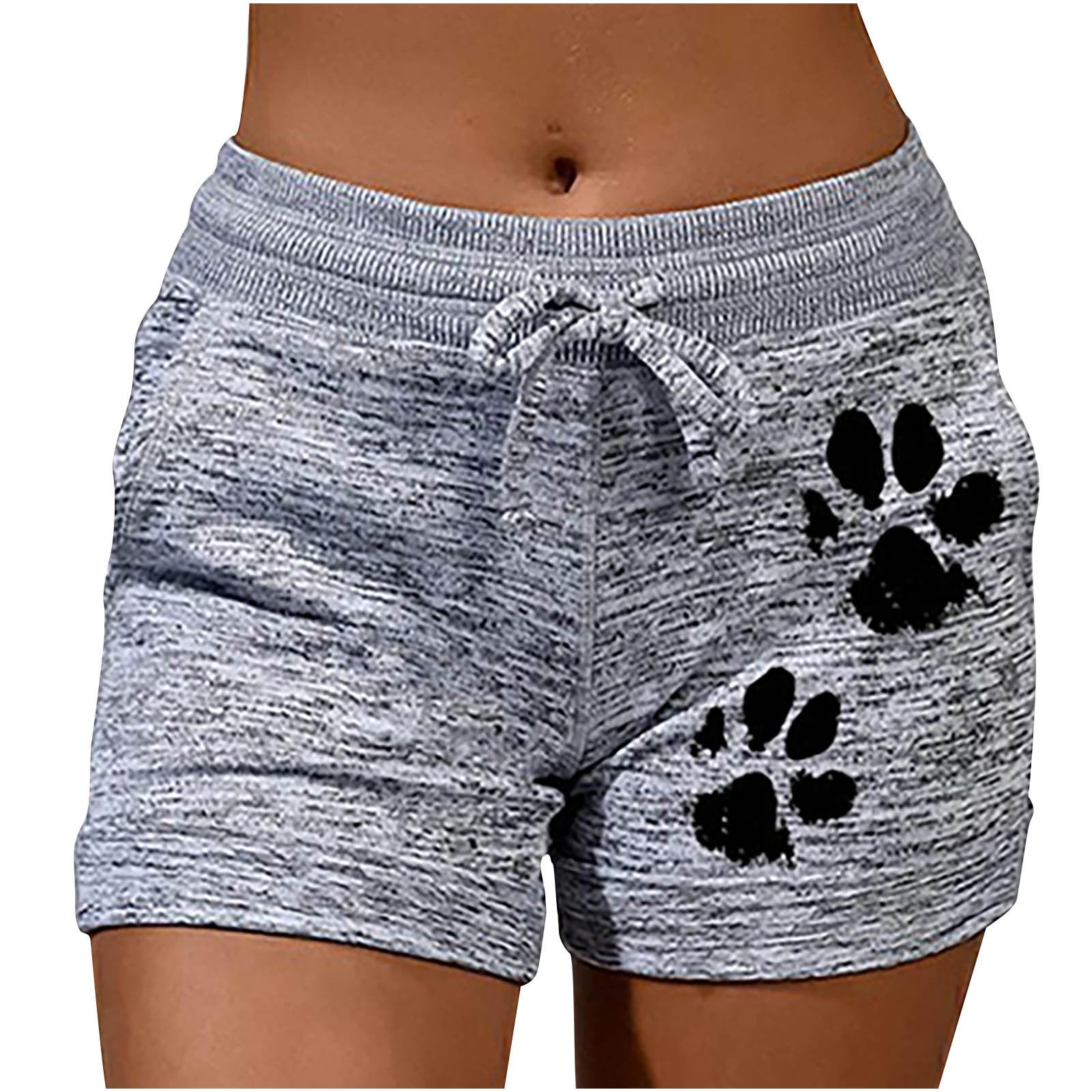 Beagle Dog Bone Pattern Print Women's Shorts