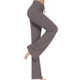 thumbnail image 1 of Womens Trousers Women's Pants Casual Grey Pants Women Comfy Work Pants Women Elastic Waist Pants for Women with Pockets Summer Pants for Women 2025, 1 of 5