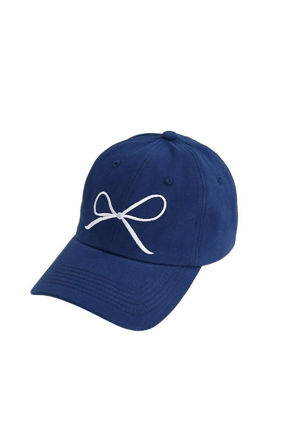 Womens Trucker Hat Stylish Women's Embroidered Bow Baseball Cap for Casual Daily Wear and Outdoor Activities