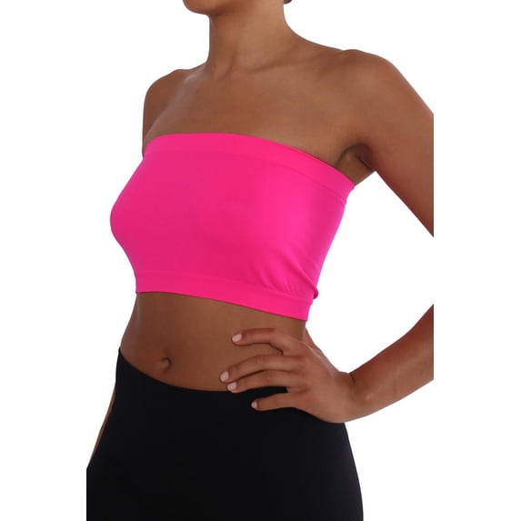 Womens Tube Bra Top Basic Outerwear Elastic Band for Comfort