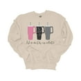 thumbnail image 1 of Womens Tumbler Sweatshirt Funny Ask About My Cup Collection Crewneck Sweatshirt-Sand-xxl, 1 of 1