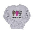 thumbnail image 1 of Womens Tumbler Sweatshirt Funny Crazy Cup Lady Crewneck Sweatshirt-Sports Grey-4xl, 1 of 1