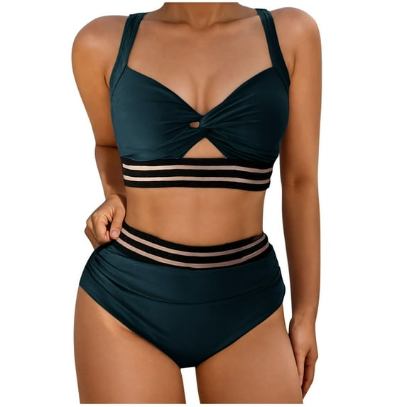 Womens Tummy Control Swimsuits Swim Suits for Women Womens Swimsuits 2 Piece Swim Suits for Women 2025 Tummy Control