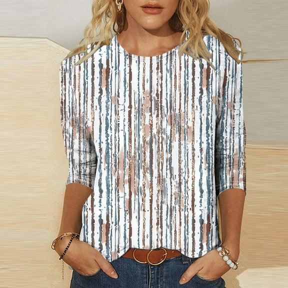 Womens Tunic Tops 3/4 Sleeve Plus Size Womens Plus Size Cotton Blend Tops Dressy Casual Tshirts Shirts for Women Gym T Shirts for Women Graphic Vintage Rock orders placed by me