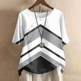 thumbnail image 1 of Womens Tunic Tops Dressy Casual 3/4 Sleeve Womens Blouses for Summer Long Sleeve T Shirts Loose Fit, 1 of 5