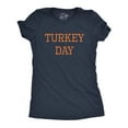 thumbnail image 1 of Womens Turkey Day T Shirt Funny Graphic Novelty Thanksgiving Dinner Graphic Tee Womens Graphic Tees, 1 of 9
