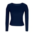 thumbnail image 1 of Womens Turtleneck Sweater Long Sleeve Fall Ribbed Knit Top Mock Neck Basic Thermal Pullovers, 1 of 6