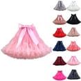 thumbnail image 1 of Womens Tutu Skirt Layered Tulle Skirt Girls Women Y2K Lace Mini Skirt Low Waist Ruffle Fairycore Layered Pleated Skater Skirt Aesthetic Streetwear, 1 of 6