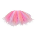 thumbnail image 1 of Womens Tutu Skirt Tulle Skirt - Layered Tulle Ballet Tutu Skirt Prom Party Skirt Elastic Tulle Tutu Skirts Women's Girls Party Favor Dance Tulle Skirts Carnival Costumes for Women, 1 of 4