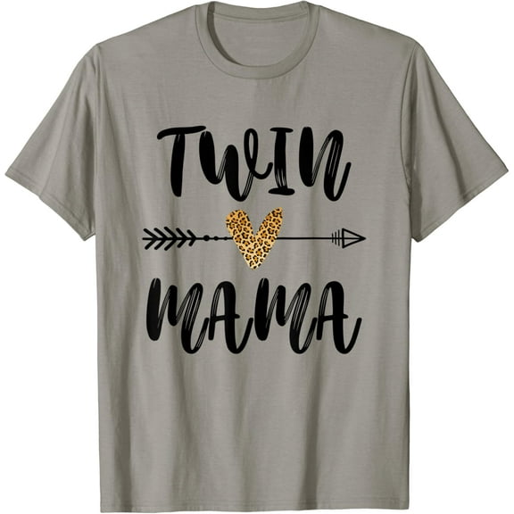 Womens Twin Mama Mothers Day Funny New Mom Of Twins T-Shirt Unisex S-5XL Hot Trending Shirt, Vintage Birthday Gift