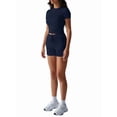 thumbnail image 1 of Womens Two Piece Lounge Sets Casual Summer Outfits 2 Piece Short Matching Clothing Set Dark Blue M, 1 of 8