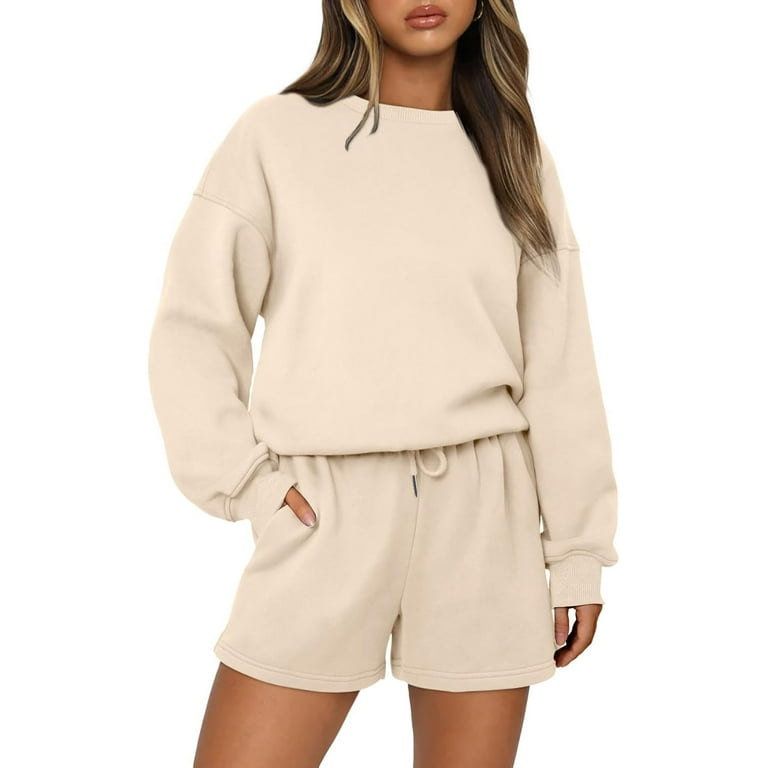 Sweat shorts matching set hotsell