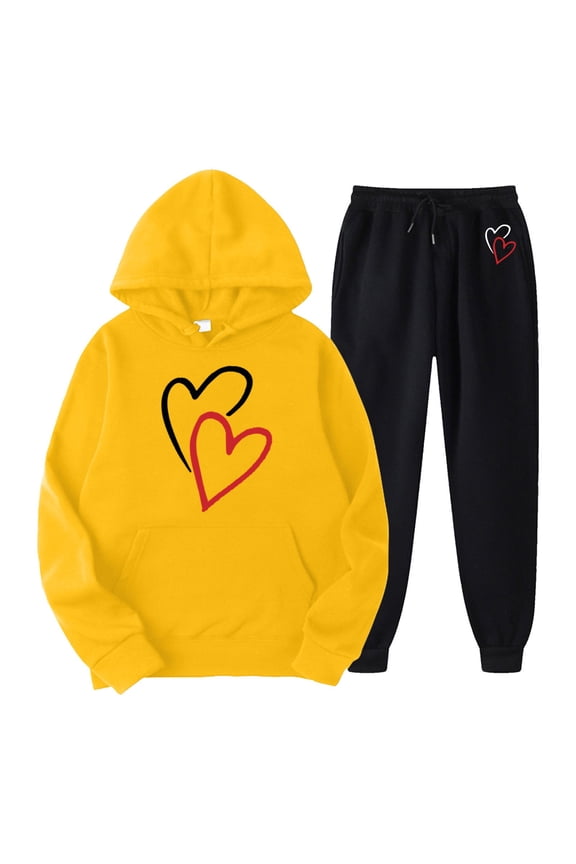 Womens Two Piece Outfits Sets Hoodie Sweatshirt And Long Sweatpants Jogger Workout Set Fall Tracksuit Sweatsuits Formal Rompers for Women Dinner Suit Women Petite Pant Suits for Women Dressy Wedding