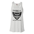 thumbnail image 1 of Womens Tyrell Corporation More Human Than Human Flowy Racerback Tank Top T-Shirt, 1 of 1