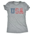 thumbnail image 1 of Womens USA Vintage T Shirt 4th Of July Indepence Day T Shirt Patriotic America Womens Graphic Tees, 1 of 9
