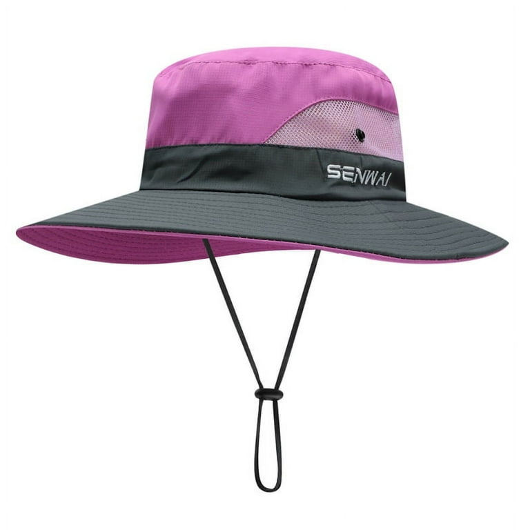 Womens UV Protection Wide Brim Sun Hats For Outdoor Fishing And