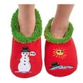 thumbnail image 1 of Womens Ugly Christmas Collection Holiday Snoozies – Snowman, 1 of 1