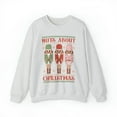 thumbnail image 1 of Womens Ugly Christmas Sweater Nuts About Christmas Sweatshirt Gift, 1 of 4
