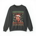 thumbnail image 1 of Womens Ugly Christmas Sweater Retro Rudolph Christmas Sweatshirt Gift, 1 of 4