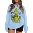 thumbnail image 1 of Womens Ugly Christmas Sweatshirts Crewneck 2025 Christmas Trees Long Sleeve Xmas Holiday Lightweight Pullover Light Blue Medium, 1 of 4