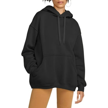 Womens Ultimate Heavyweight Pullover Hoodie Oversized Sweatshirt Fleece Essentials Loose Fit XS-5XL
