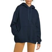 Womens Ultimate Heavyweight Pullover Hoodie Oversized Sweatshirt Fleece Essentials Loose Fit XS-5XL