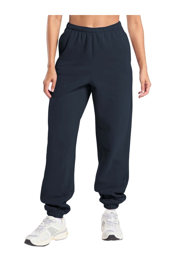 Womens Ultimate Heavyweight Sweatpant with Pockets Relaxed Fit Gym Lounge Essentials Fleece Jogger Pants S-5XL