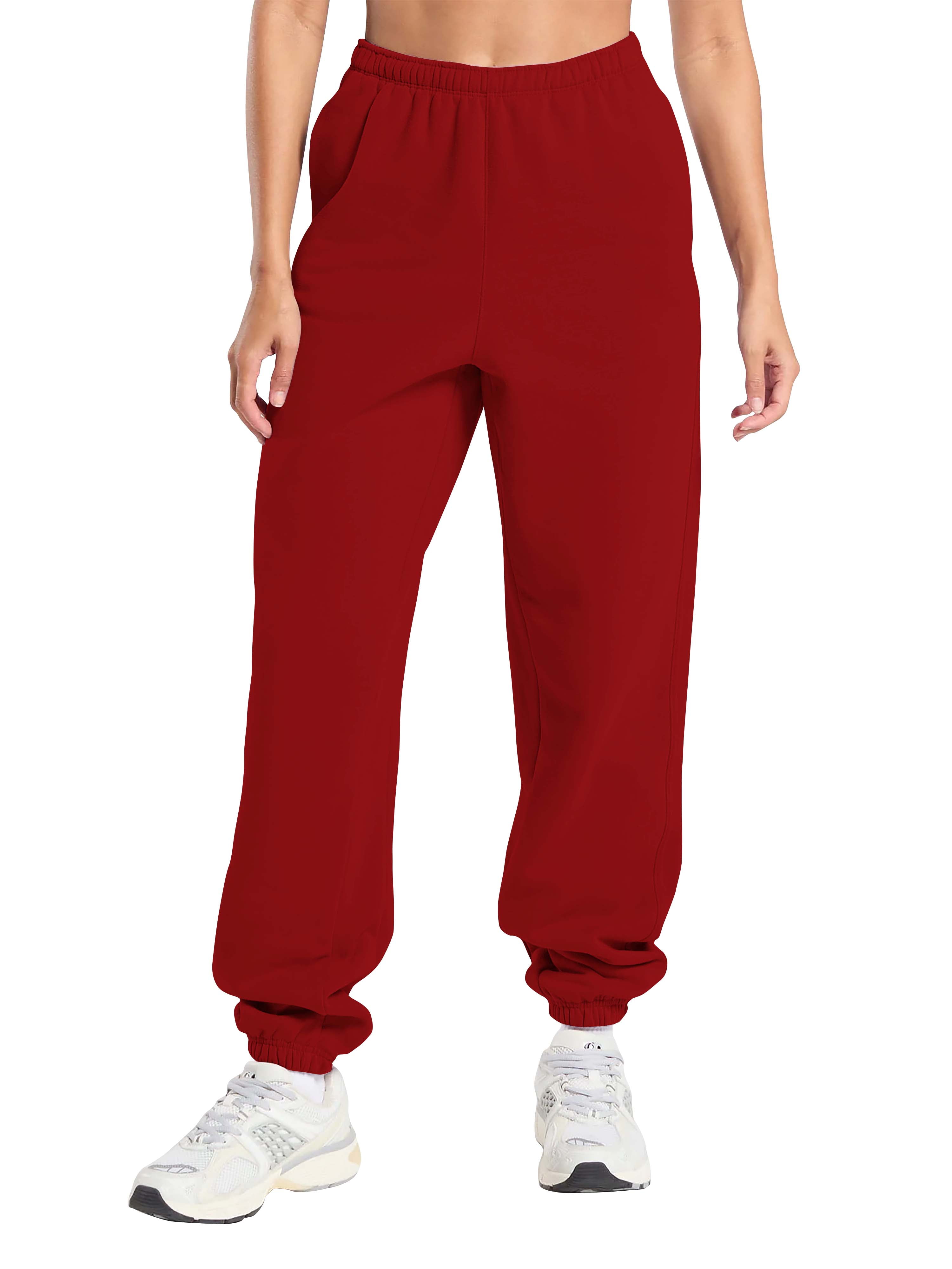 Womens Ultimate Heavyweight Sweatpant with Pockets Relaxed Fit Gym Lounge Essentials Fleece Jogger Pants S-5XL