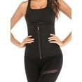 thumbnail image 1 of Womens Ultra Firm Control Shapewear Shaping Waist Trainer Cincher Corset Body Shaper Tummy Control Fat Burner Black Plus Size, 1 of 6