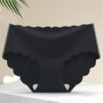 thumbnail image 1 of Womens Underwear 1 piece 100% Cotton Soft M Black Underwear, 1 of 5