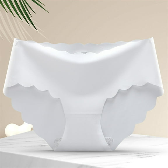 Womens Underwear 1 piece 100% Cotton Soft XL White Underwear