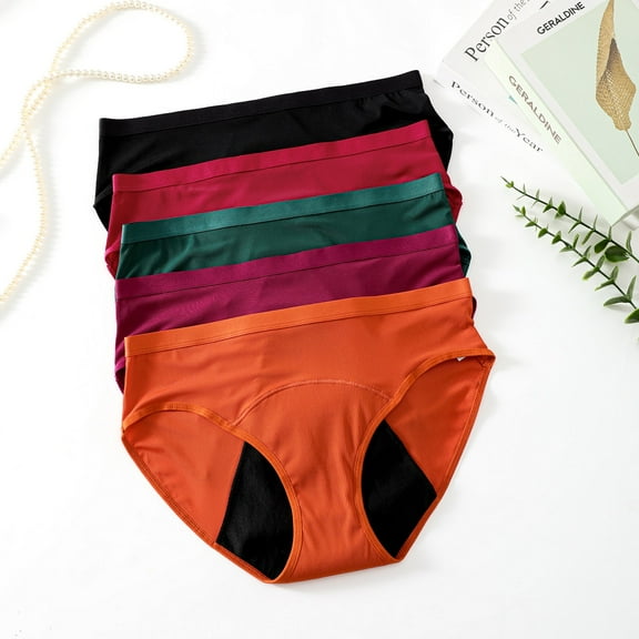 Womens Underwear 1 piece 70% Nylon and 30% Spandex Soft M Red Underwear