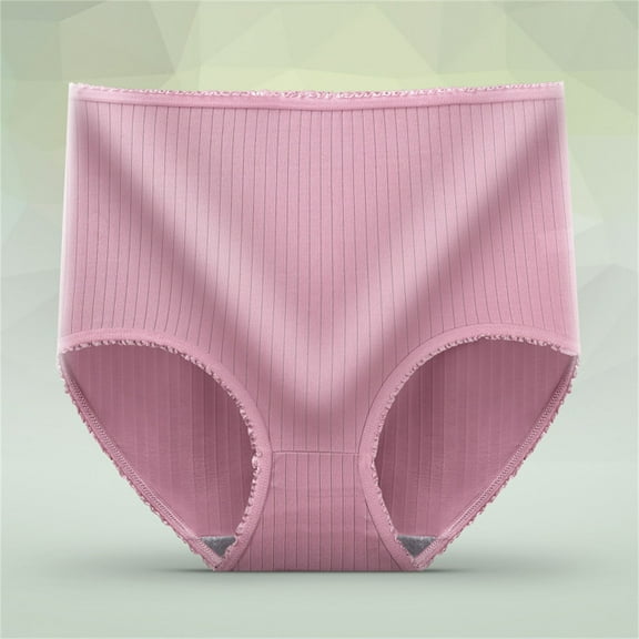 Womens Underwear 1 piece 80% Polyester and 20% Spandex Soft M Pink Underwear