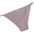 thumbnail image 1 of Womens Underwear Breathable Comfortable Panties Cotton For Plus Size String Bikini Low Waist High Cut Stretch Ladies Briefs Blend Underwear for Women, 1 of 4