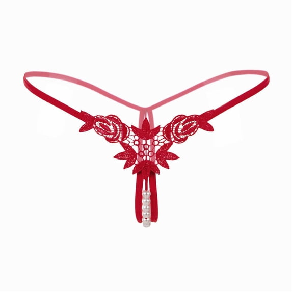 Womens Underwear Breathable Comfortable Panties Low Waist For For Sex Pendant Pearl Blend Underwear for Women