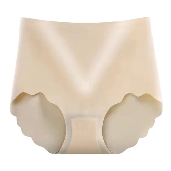 Womens Underwear Breathable Full Coverage Comfortable Briefs High Waist Briefs Without Seam No Show Panties