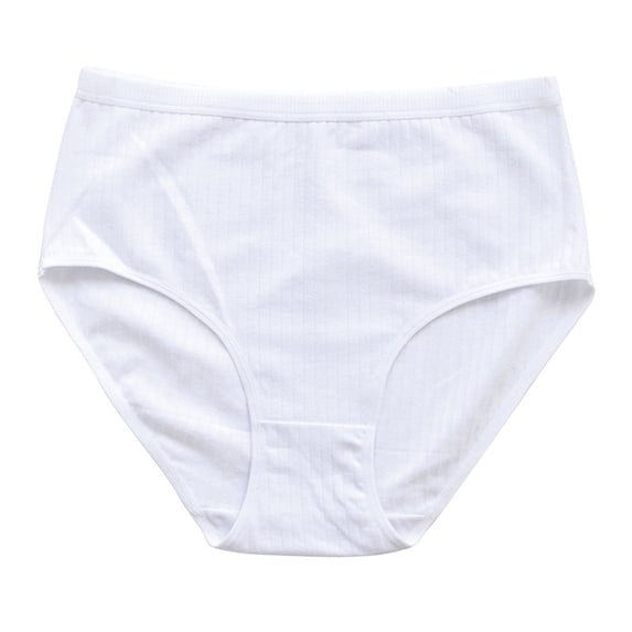 Womens Underwear Breathable Full Coverage Comfortable High Waisted Cotton For Large Size Cotton Briefs For Pants Panties