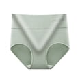 thumbnail image 1 of Womens Underwear Breathable Full Coverage Comfortable High Waisted Cotton Soft Briefs Panties, 1 of 1