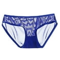 thumbnail image 1 of Womens Underwear Breathable Full Coverage Comfortable Low Waist Sheer Mesh Briefs Cute Seamless For Panties, 1 of 1
