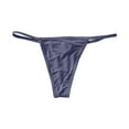 thumbnail image 1 of Womens Underwear Breathable Full Coverage Comfortable Low Waist Thongs Panties, 1 of 1