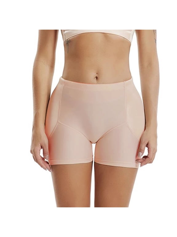 Womens Underwear Breathable Full Coverage Comfortable Waist Hip Enhancer Pads Control Firm Control Shapewear Thigh Slimmer Shapewear Padded Panties