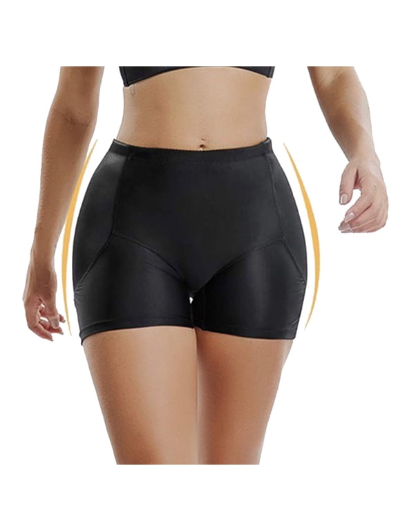 Womens Underwear Breathable Full Coverage Comfortable Waist Hip Enhancer Pads Control Firm Control Shapewear Thigh Slimmer Shapewear Padded Panties