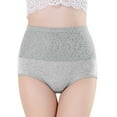 thumbnail image 1 of Womens Underwear Brief Panties Women'S Solid Color Cotton Underwear High Waisted Underwear Dark Gray Xxl, 1 of 3
