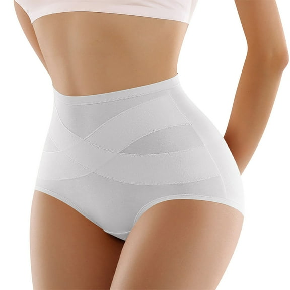 Womens Underwear Brief Panties Women Solid Color Patchwork Briefs Panties Underwear Knickers Bikini Underpants Gray 2XL