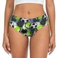 thumbnail image 1 of Womens Underwear - Football A No Show Seamless Underwear for Women, Stretch Women's Panties, Hipster Soft Comfort Ladies Panties Bikini Underwear Briefs, 1 of 6
