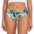 thumbnail image 1 of Womens Underwear Graffiti Cuteness No Show Seamless Underwear for Women, Soft Stretch Women's Panties, Hipster Ladies Panties Bikini Underwear Briefs, 1 of 6