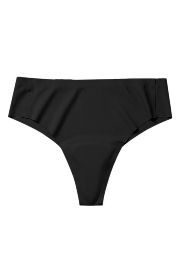 Womens Underwear High Waisted Seamless Invisible Camel Toe Thongs for Women Breathable No Show Panties for Ladies Toe Thong No More Toes & Front Wedgies Anti Wedgie Thong No Wedgie Protective Thong