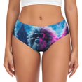 thumbnail image 1 of Womens Underwear Hip-Hop Glasses Gorilla Cuteness No Show Seamless Underwear for Women, Soft Stretch Women's Panties, Hipster Ladies Panties Bikini Underwear Briefs, 1 of 6